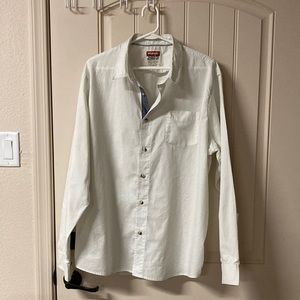 Wrangler Jeans Co Premium Cowboy Western Button Down Long Sleeve Shirt Size XL
